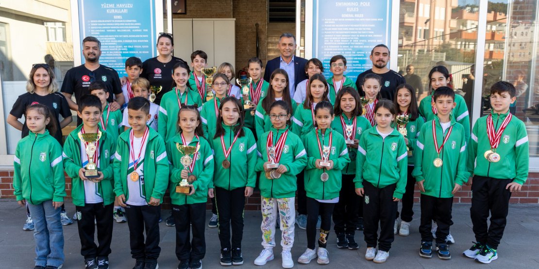 MANAVGAT BELEDİYESPOR YÜZME KLÜBÜ’NDEN BÜYÜK BAŞARI