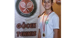 MANAVGAT BELEDİYESİ TENİS KULÜBÜ SPORCUSU TÜRKİYE ŞAMPİYONU OLDU