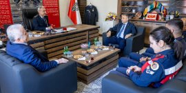 BAŞKAN KARA’DAN POLİS TEŞKİLATINA 180. YIL ZİYARETİ