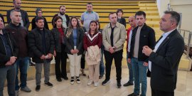 BAŞKAN KARA’DAN MAK EKİBİNE DESTEK ZİYARETİ