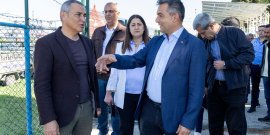 BAŞKAN KARA, GÜREŞ HAZIRLIKLARINI İNCELEDİ