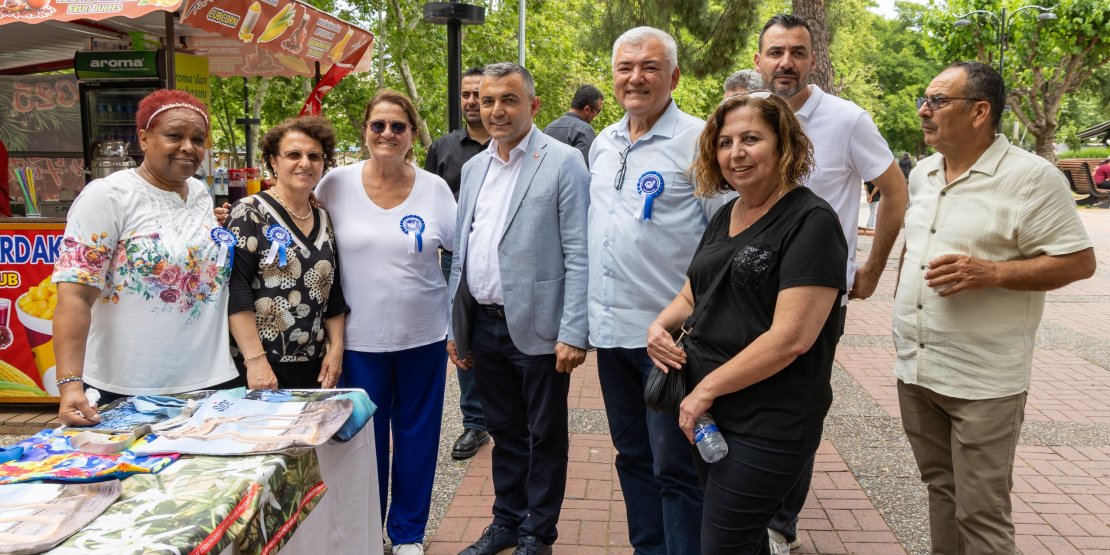 BAŞKAN KARA’DAN DAYANIŞMA KERMESİNE ZİYARET