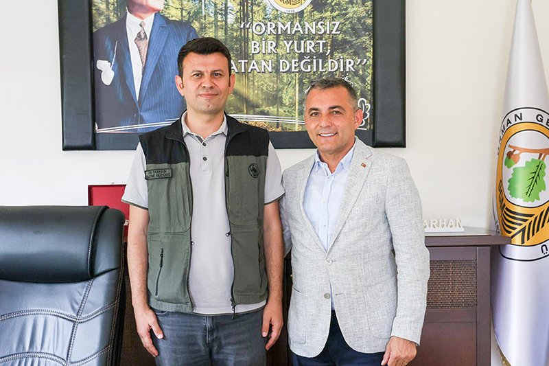 BAŞKAN KARA, MANAVGAT ORMAN İŞLETME MÜDÜRLÜĞÜNÜ ZİYARET ETTİ