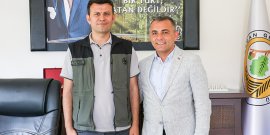 BAŞKAN KARA, MANAVGAT ORMAN İŞLETME MÜDÜRLÜĞÜNÜ ZİYARET ETTİ