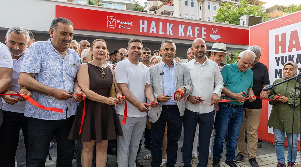 MANAVGAT’TA İLK HALK KAFE AÇILDI