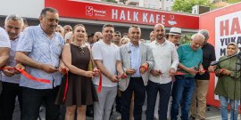 MANAVGAT’TA İLK HALK KAFE AÇILDI