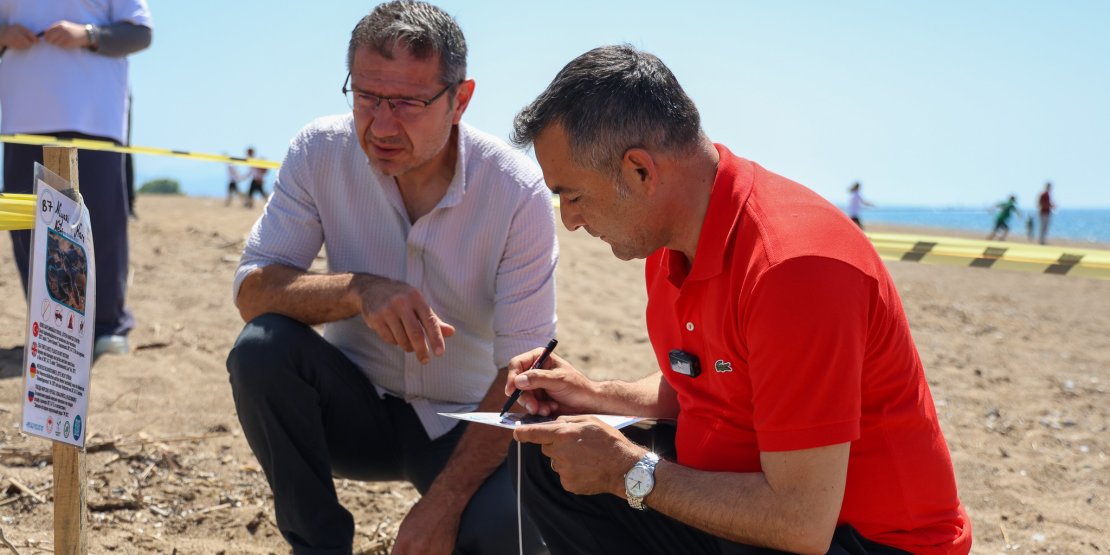 DENİZ KAPLUMBAĞALARI MANAVGAT’TA GÜVENDE