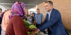 MANAVGAT BELEDİYE BAŞKANI KARA, ESNAFLA VE VATANDAŞLARLA BULUŞTU