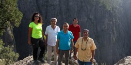 YÖRÜK YOLLARI GÜN YÜZÜNE ÇIKIYOR: BAŞKAN KARA, ROTA KEŞİFLERİNE KATILDI