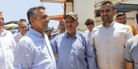 BAŞKAN KARA KURBAN SATIŞ ALANLARINI ZİYARET ETTİ