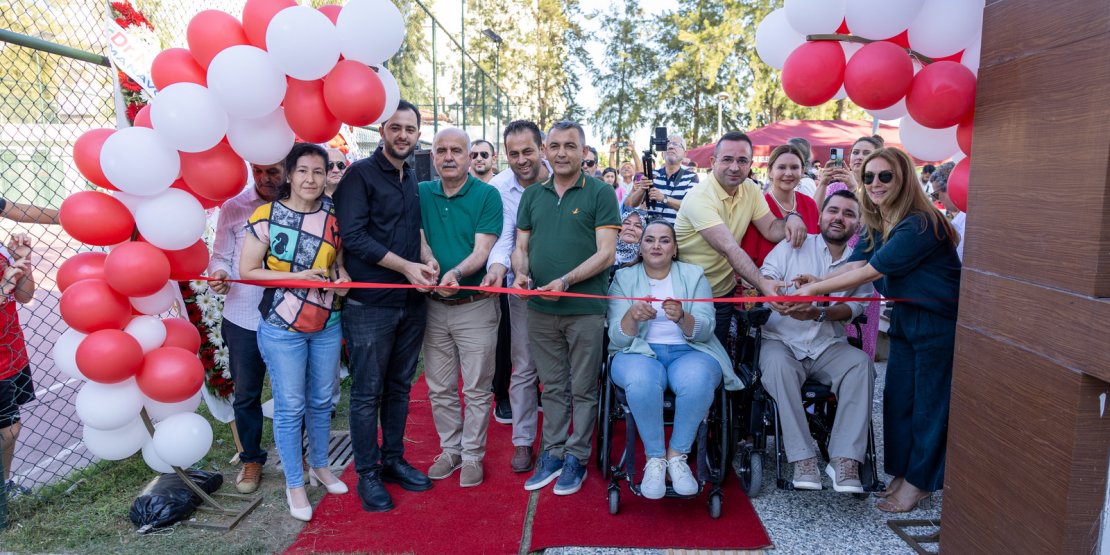 MANAVGAT ENGELLİLER DERNEĞİ SOSYAL YAŞAM ALANI AÇILDI