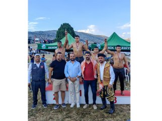 MANAVGAT BELEDİYESİ GÜREŞ KULÜBÜ SPORCULARI SARIİDRİS GÜREŞLERİ’NDEN DERECELERLE DÖNDÜ