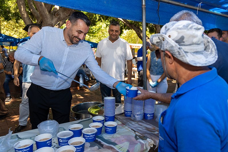 MANAVGAT BELEDİYESİ BAŞKAN VEKİLİ AV. MEHMET ÇİÇEK AŞURE PROGRAMLARINDA VATANDAŞLARLA BULUŞTU