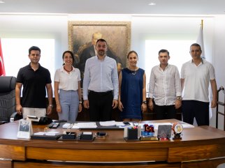 MİMARLAR ODASI, BAŞKAN VEKİLİ ÇİÇEK’İ ZİYARET ETTİ