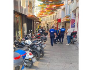 ÇİÇEK SOKAK’TA YAYA GÜVENLİĞİNE YÖNELİK DENETİM GERÇEKLEŞTİRİLDİ