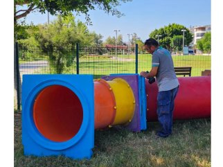 MANAVGAT BELEDİYESİ’NDEN KÖPEK EĞİTİM PARKI’NA YENİ PARKURLAR
