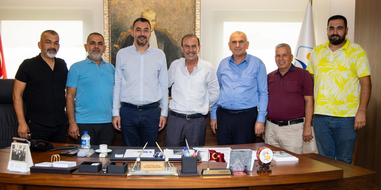 ODA BAŞKANLARI, MANAVGAT BELEDİYESİ’Nİ ZİYARET ETTİ