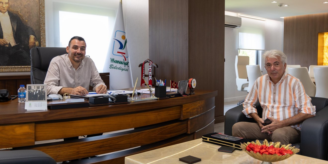 KORKUTELİ BELEDİYESİ’NDEN, BAŞKAN VEKİLİ ÇİÇEK’E ZİYARET