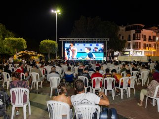 MANAVGAT'TA MİLLİ MAÇ HEYECANI