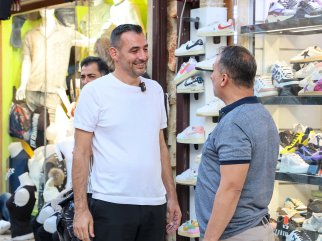 MANAVGAT BELEDİYE BAŞKAN VEKİLİ AV. MEHMET ÇİÇEK, SİDE’DE ESNAF VE VATANDAŞLARLA BİR ARAYA GELDİ