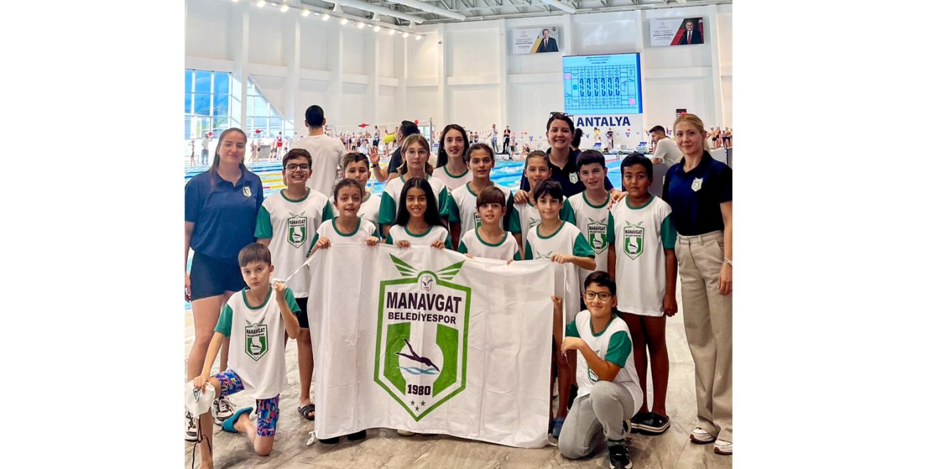 MANAVGAT BELEDİYESPOR YÜZME KULÜBÜ SPORCULARINDAN ÖNEMLİ DERECELER