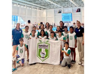 MANAVGAT BELEDİYESPOR YÜZME KULÜBÜ SPORCULARINDAN ÖNEMLİ DERECELER