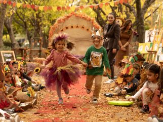 ÇOLAKLI KREŞ’TEN SONBAHARIN RENKLERİYLE DOLU SANAT SOKAĞI