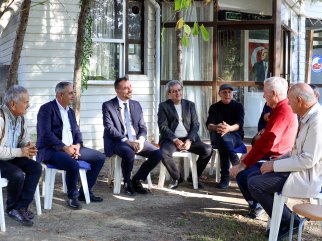 BAŞKAN VEKİLİ MEHMET ÇİÇEK’TEN EMEKLİ ÖĞRETMENLERE ZİYARET