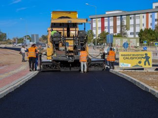 BAŞKAN VEKİLİ ÇİÇEK, ŞEHİT PİYADE ER FİKRET KARAMUSAOĞLU CADDESİ’NDEKİ ÇALIŞMALARI İNCELEDİ