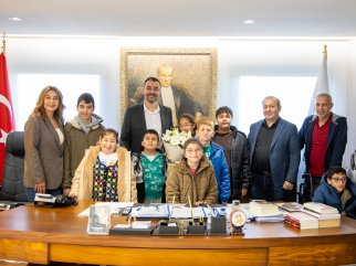 ÖZEL EĞİTİM ÖĞRENCİLERİNDEN MANAVGAT BELEDİYESİNE ZİYARET