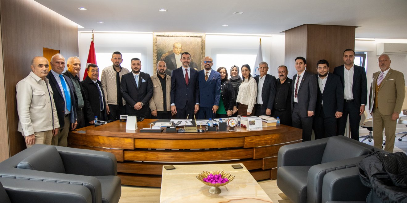 İYİ PARTİ MANAVGAT TEŞKİLATI, MANAVGAT BELEDİYESİ’Nİ ZİYARET ETTİ