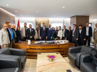 İYİ PARTİ MANAVGAT TEŞKİLATI, MANAVGAT BELEDİYESİ’Nİ ZİYARET ETTİ