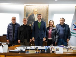 EĞİTİM-SEN MANAVGAT TEMSİLCİLİĞİ, BAŞKAN VEKİLİ ÇİÇEK’İ ZİYARET ETTİ