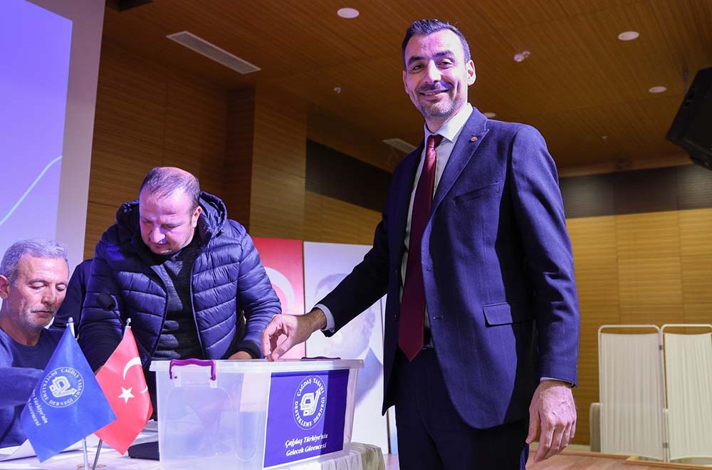 MEHMET ÇİÇEK, ÇYDD MANAVGAT ŞUBESİ 3. OLAĞAN GENEL KURULU’NA KATILDI