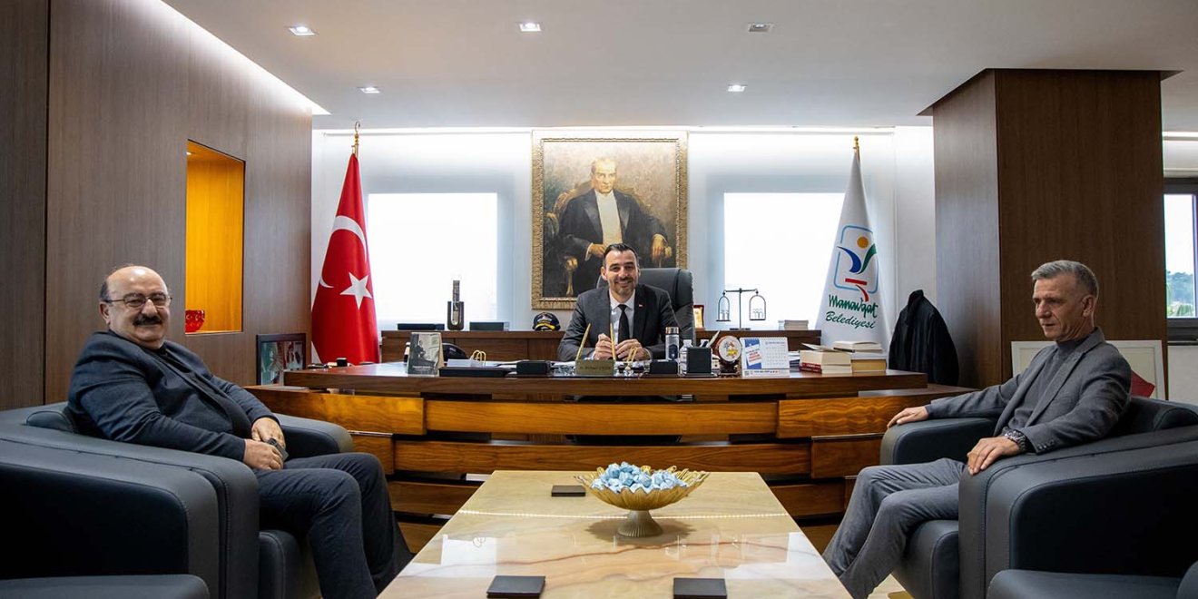 BBP TEMSİLCİLERİNDEN MANAVGAT BELEDİYESİ’NE ZİYARET