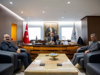 BBP TEMSİLCİLERİNDEN MANAVGAT BELEDİYESİ’NE ZİYARET