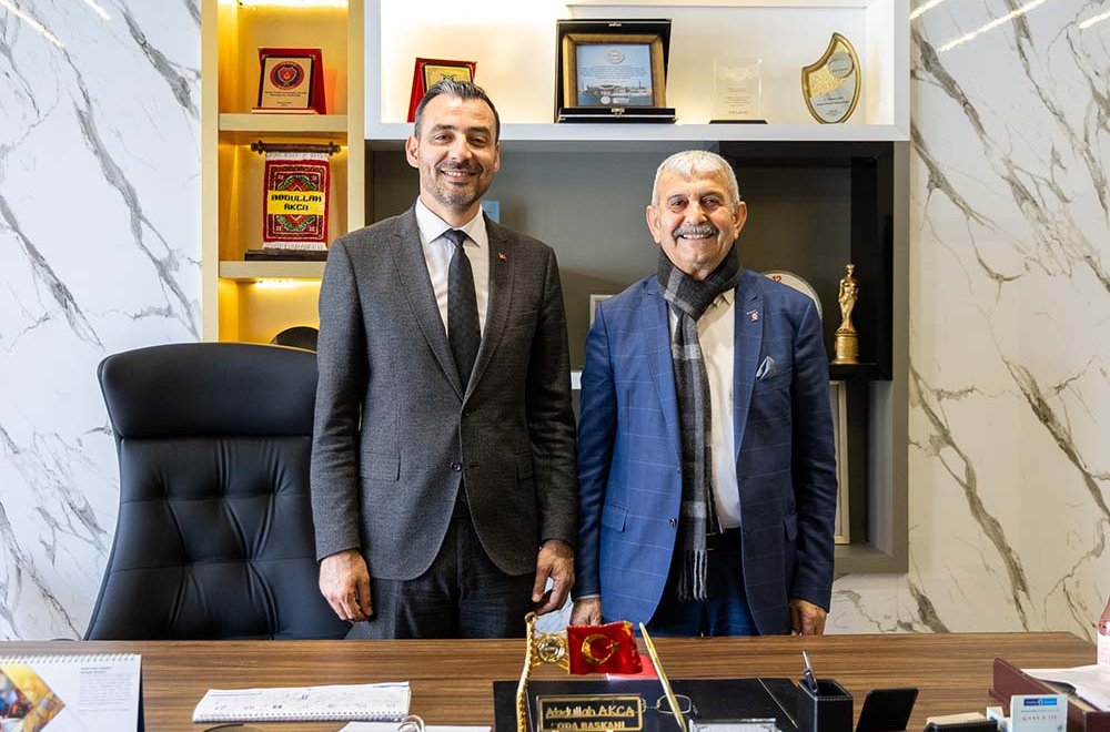 BAŞKAN VEKİLİ MEHMET ÇİÇEK ESNAF ODALARINI ZİYARET ETTİ