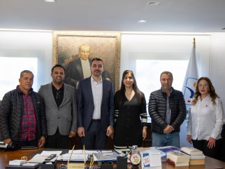 SİYASİ PARTİ TEMSİLCİLERİNDEN MANAVGAT BELEDİYE BAŞKAN VEKİLİ AV. MEHMET ÇİÇEK’E ZİYARET