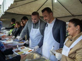 MANAVGAT BELEDİYESİ İLK İFTAR SOFRASINI ATATÜRK KÜLTÜR MERKEZİ’NDE KURDU