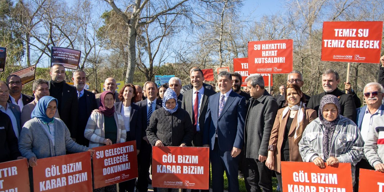 MANAVGAT’TA YÜZER GES PROJESİNE TEPKİ