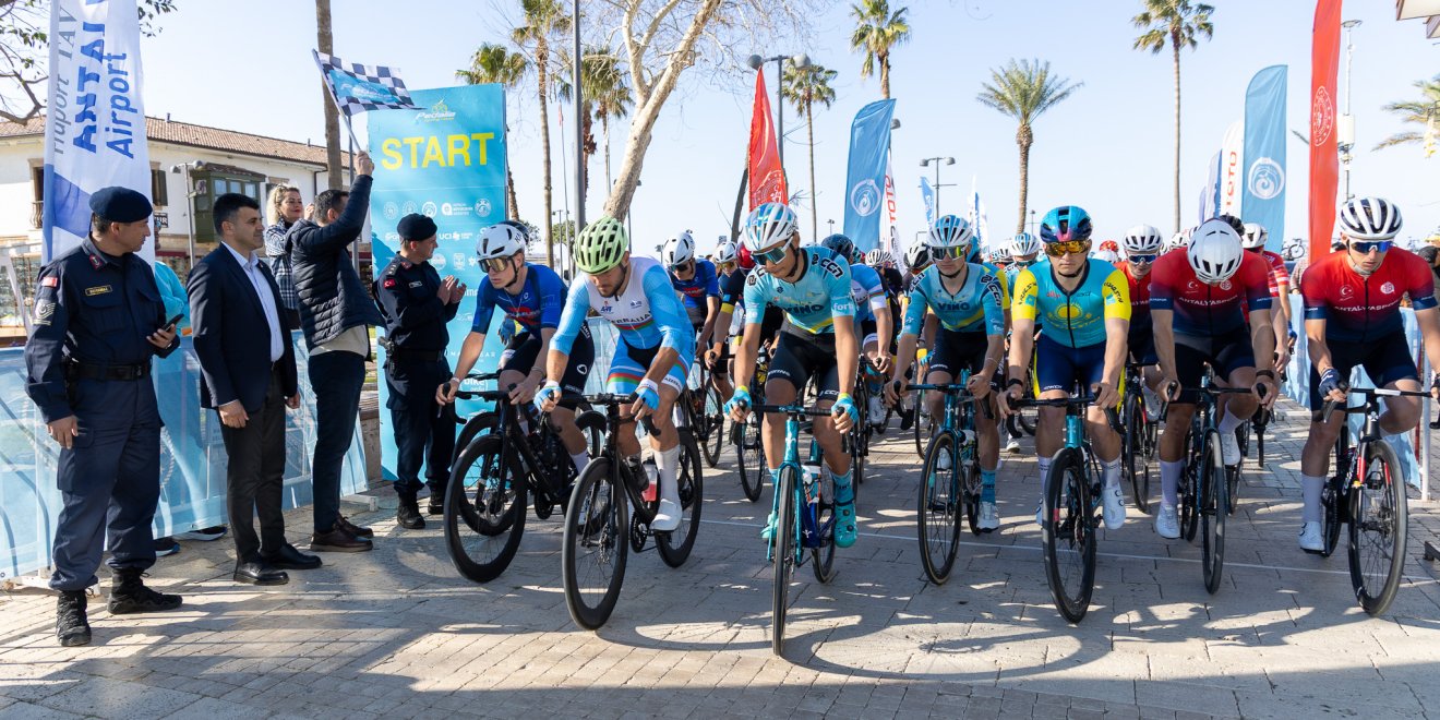 BAŞKAN VEKİLİ ÇİÇEK, GRAND PRIX APOLLON TEMPLE YARIŞININ STARTINI VERDİ