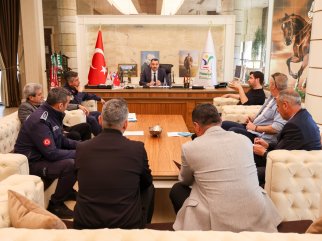 MANAVGAT’TA YAZ SEZONU ÖNCESİ ULAŞIM VE GÜVENLİK TOPLANTISI