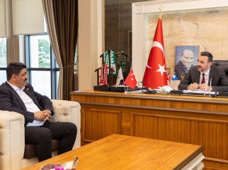 ESNAF ODASI’NDAN MANAVGAT BELEDİYESİ’NE ZİYARET