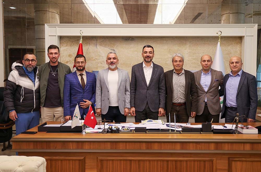 MASTERLER DERNEĞİ’NDEN BAŞKAN VEKİLİ ÇİÇEK’E ZİYARET