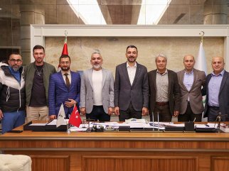 MASTERLER DERNEĞİ’NDEN BAŞKAN VEKİLİ ÇİÇEK’E ZİYARET