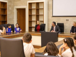 İLKOKUL ÖĞRENCİLERİNDEN MANAVGAT BELEDİYESİ’NE ZİYARET