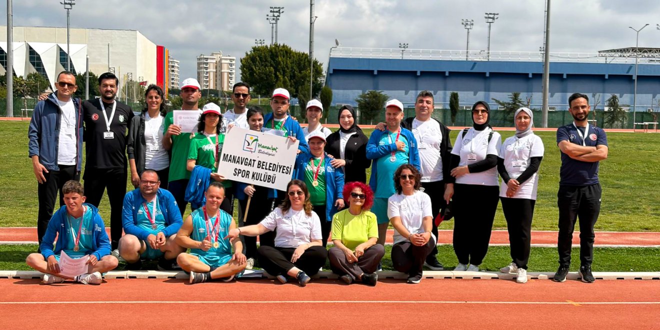 MANAVGATLI ÖZEL SPORCULARDAN ATLETİZM İL ŞAMPİYONASI’NDA BÜYÜK BAŞARI