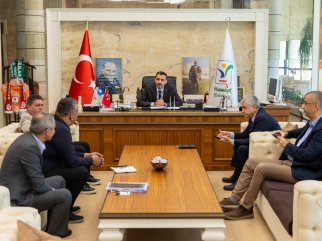 ASAT VE ALDAŞ YÖNETİMİNDEN BAŞKAN VEKİLİ ÇİÇEK’E ZİYARET