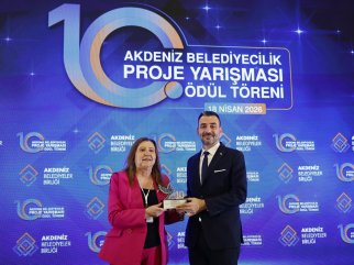 AKDENİZ BELEDİYELER BİRLİĞİ’NDEN MANAVGAT BELEDİYESİ’NE ANLAMLI ÖDÜL