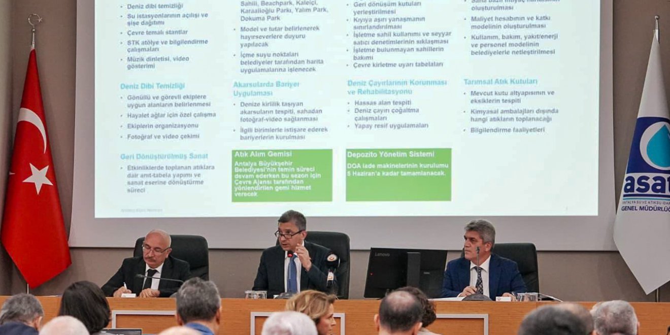 BAŞKAN VEKİLİ MEHMET ÇİÇEK, MAVİ AKDENİZ İNİSİYATİFİ TOPLANTISI’NA KATILDI